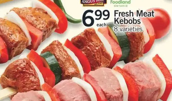 Fortinos Fresh Meat Kebobs offer
