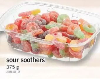 Fortinos Sour Soothers offer