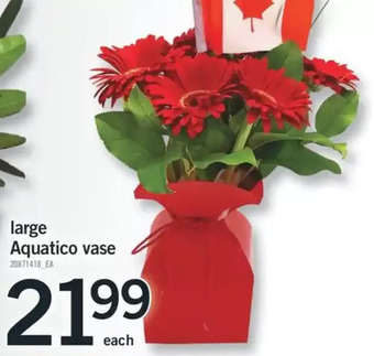 Fortinos Large Aquatico Vase offer