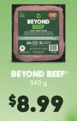 Fortinos Beyond Beef offer