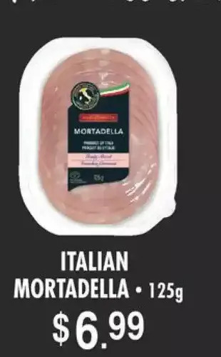 Fortinos Italian Mortadella offer