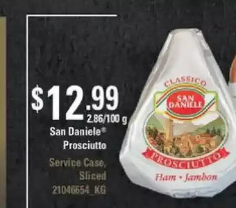 Fortinos San Daniele Prosciutto offer