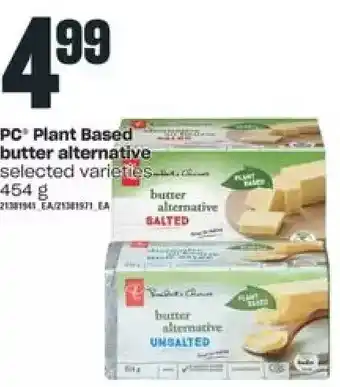 Independent Grocer PC Plant Based Butter Alternative offer