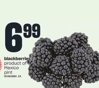 Independent Grocer Blackberries offer