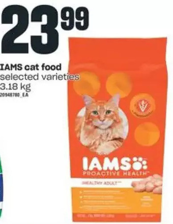 Independent Grocer Iams Cat Food offer