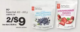 Independent Grocer PC Frozen Fruit offer