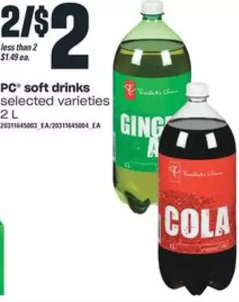 Independent Grocer PC Soft Drinks offer