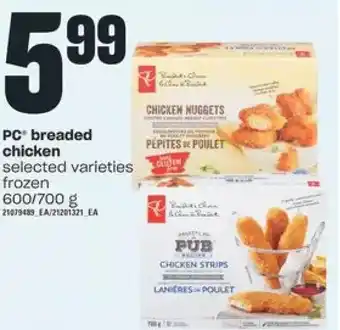 Independent Grocer PC Breaded Chicken offer