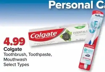 PharmaChoice Colgate Toothbrush, Toothpaste, Mouthwash offer