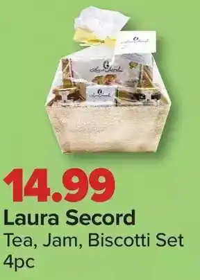 PharmaChoice Laura Secord Tea, Jam, Biscotti Set offer