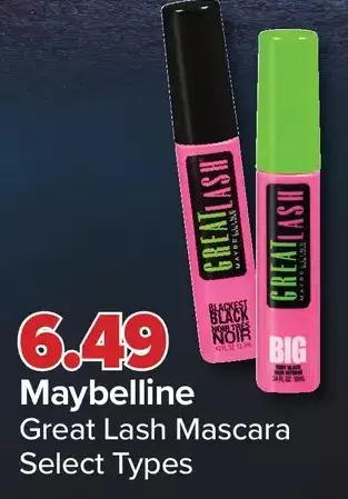 PharmaChoice Maybelline Great Lash Mascara offer