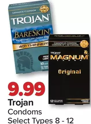 PharmaChoice Trojan Condoms offer
