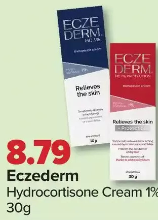 PharmaChoice Eczederm Hydrocortisone Cream 1% offer