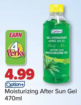 PharmaChoice Option+ Moisturizing After Sun Gel offer