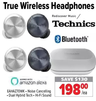 2001 Audio Video Technics True Wireless Headphones offer