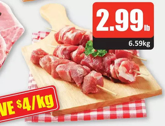 Starsky Seasoned Pork Souvlaki offer