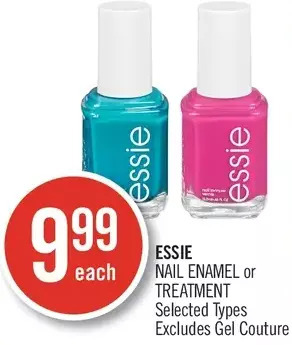 Shoppers Drug Mart Essie Nail Enamel or Treatments offer