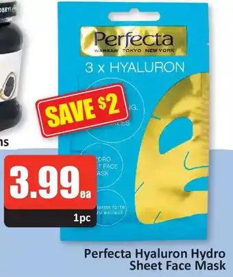 Starsky Perfecta Hyaluron Hydro Sheet Face Mask offer