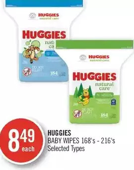 Shoppers Drug Mart Huggies Baby Wipes offer