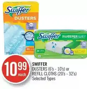 Shoppers Drug Mart Swiffer Dusters or Refill Cloths offer