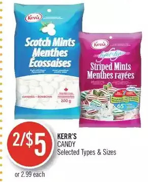 Shoppers Drug Mart Kerr's Candy offer