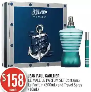 Shoppers Drug Mart Jean Paul Gaultier Le Male Le Parfum Set offer