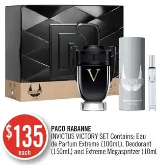 Shoppers Drug Mart Paco Rabanne Invictus Victory Set offer