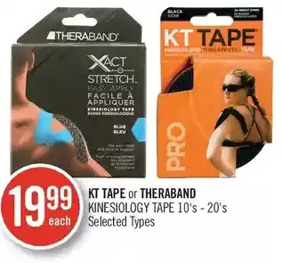 Shoppers Drug Mart KT Tape or Theraband Kinesiology Tape offer