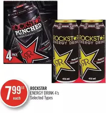 Shoppers Drug Mart Rockstar Energy Drink offer