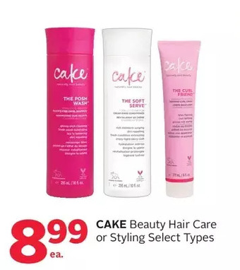Rexall Cake Beauty Hair Care or Styling offer
