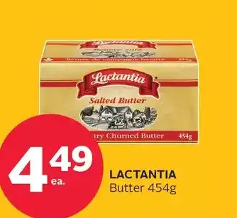 Rexall Lactantia Butter offer