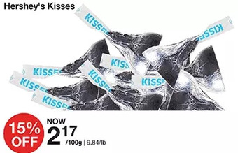 Bulk Barn Hershey's Kisses offer