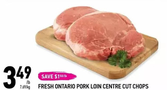 Coppa's Fresh Market Fresh Ontario Pork Loin Centre Cut Chops offer