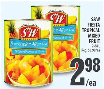Al Premium Food Mart S&W Fiesta Tropical Mixed Fruit offer