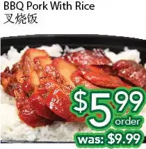 Ample Food Market BBQ Pork with Rice offer