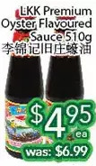 Ample Food Market Lkk Premium Oyster Flavoured Sauce offer