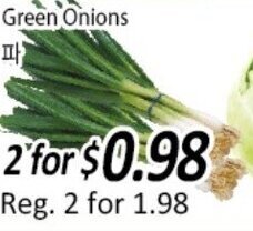Galleria Supermarket Green Onions offer