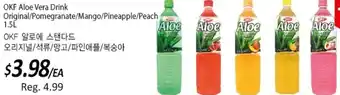 Galleria Supermarket OKF Aloe Vera Drink Original/Pomegranate/Mango/Pineapple/Peach 1.5L offer