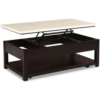 The Brick Sicily Coffee Table with Lift-Top and Casters | End Table offer