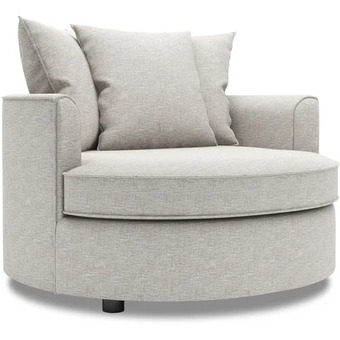 The Brick Sofa Lab The Cuddler Chair - Luxury Silver offer
