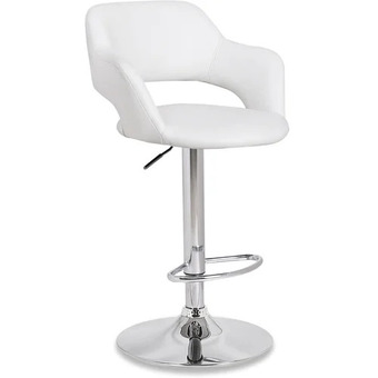 The Brick Finn Bar Stool - White offer