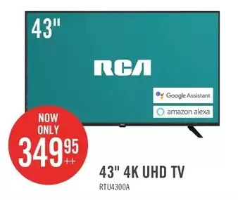 The Brick RCA 43" 4K UHD Television offer