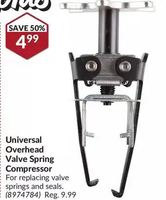 Princess Auto Universal Overhead Valve Spring Compressor offer