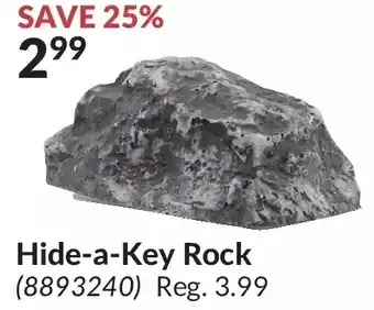Princess Auto Hide-a-Key Rock offer