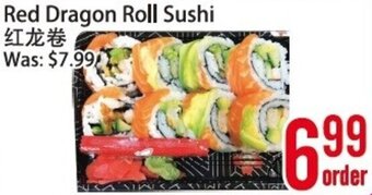 Bestco Food Mart Red Dragon Roll Sushi offer