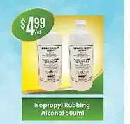 Grant's Foodmart Isopropyl Rubbing Alcohol offer
