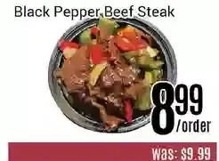 Nations Fresh Foods Black Pepper Beef Steak offer