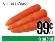 Nations Fresh Foods Chinese Carrot offer