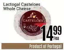Nations Fresh Foods Lactogal Casteloes Whole Cheese offer