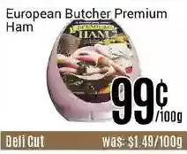 Nations Fresh Foods European Butcher Premium Ham offer